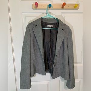 Size 12 Kasper Gray Blazer